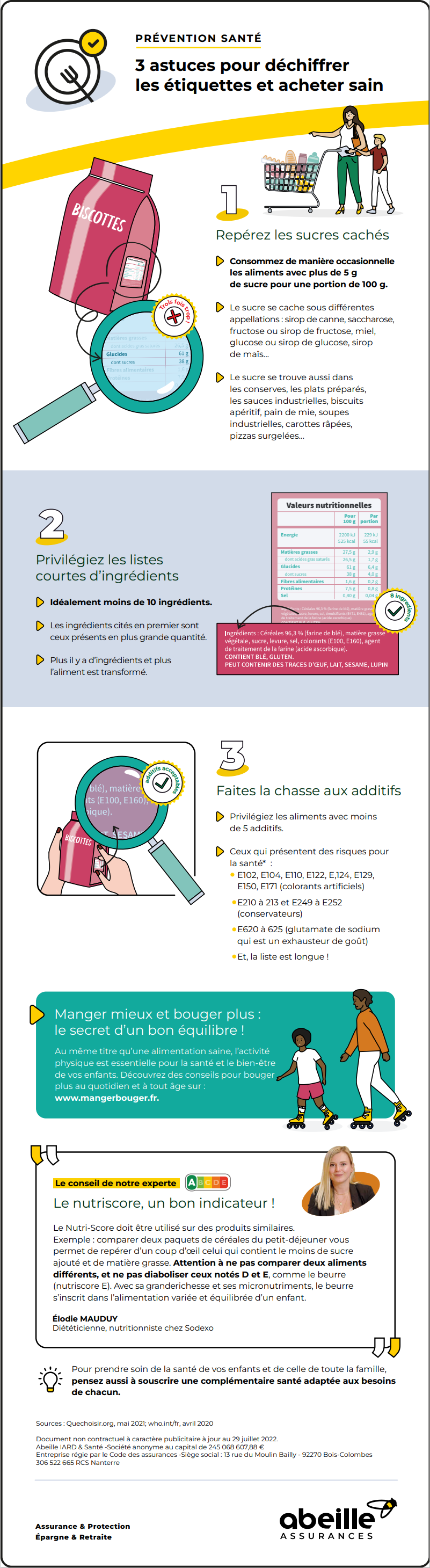 Prévention santé : déchiffrer les étiquettes – Abeille Assurances Prévention santé : déchiffrer les étiquettes – Abeille Assurances