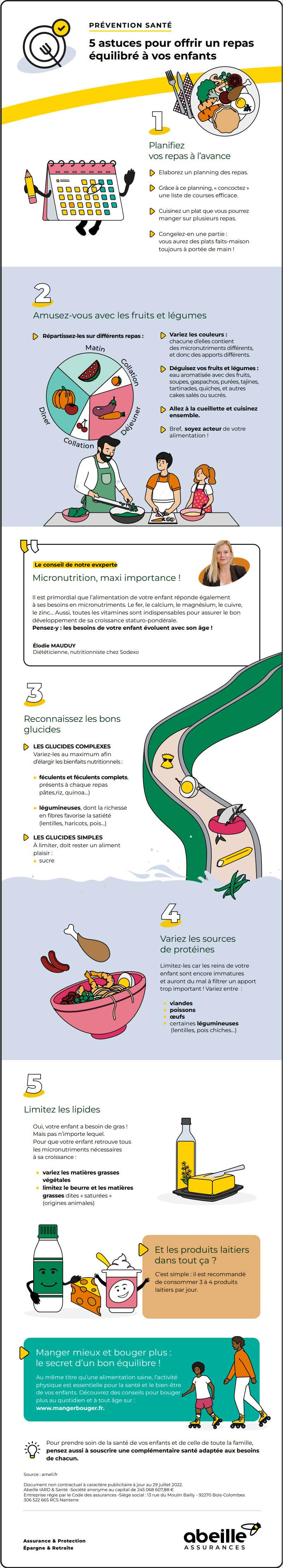 Prévention santé : offrir un repas équilibré – Abeille Assurances Prévention santé : offrir un repas équilibré – Abeille Assurances