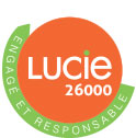 Logo Lucie 26000 - Engagé et responsable