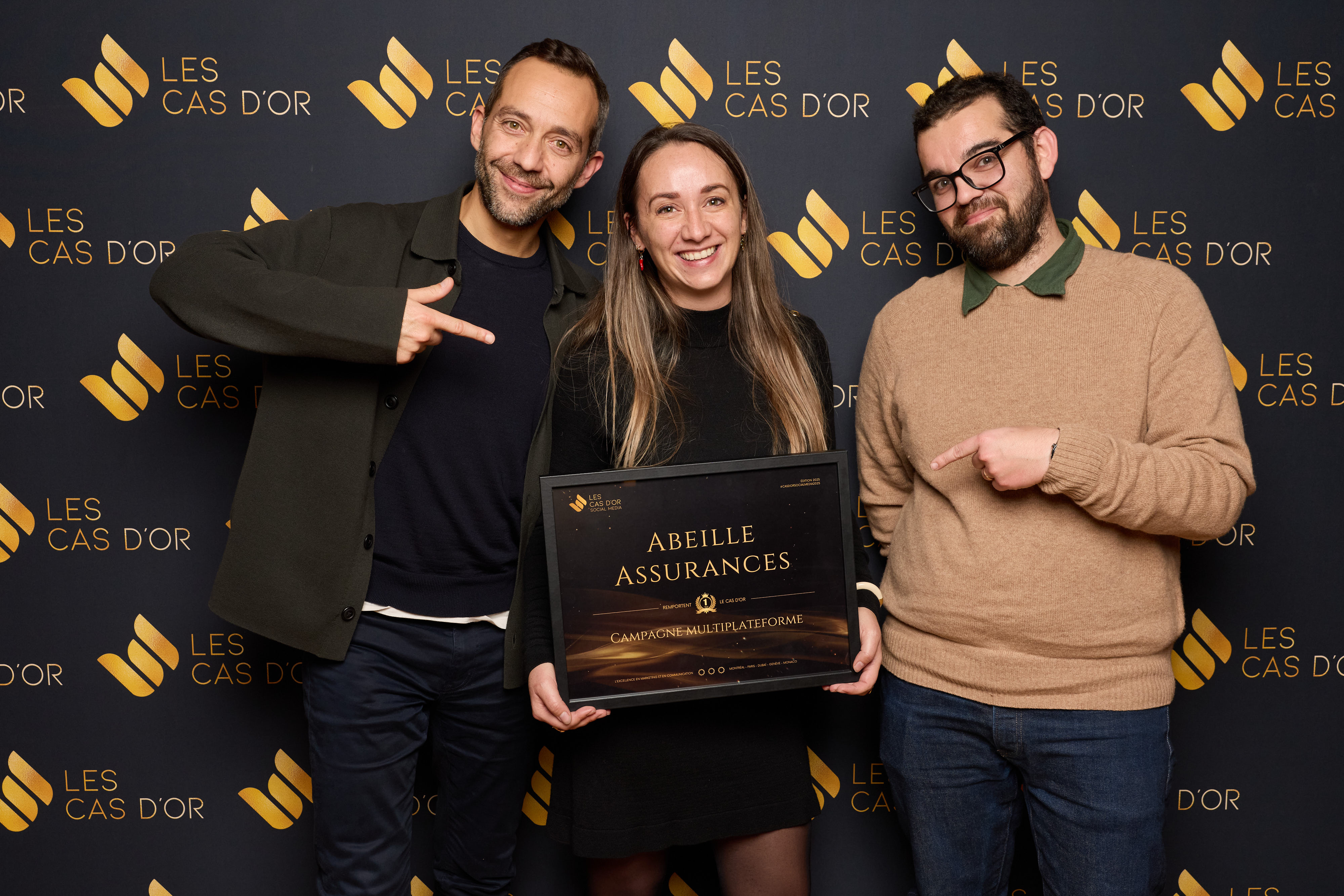 Abeille Assurances décroche 2 prix aux Cas d’Or Social Media 2025