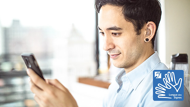 service d'accessibilité téléphonique adapté