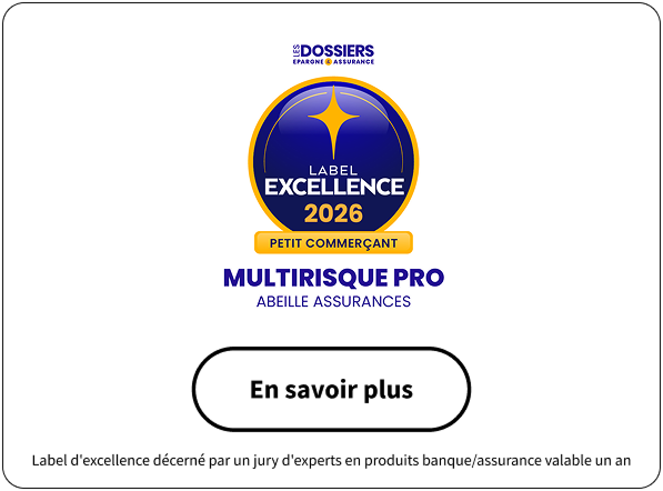 Abeille Multirisque PRO - Label Excellence 2025