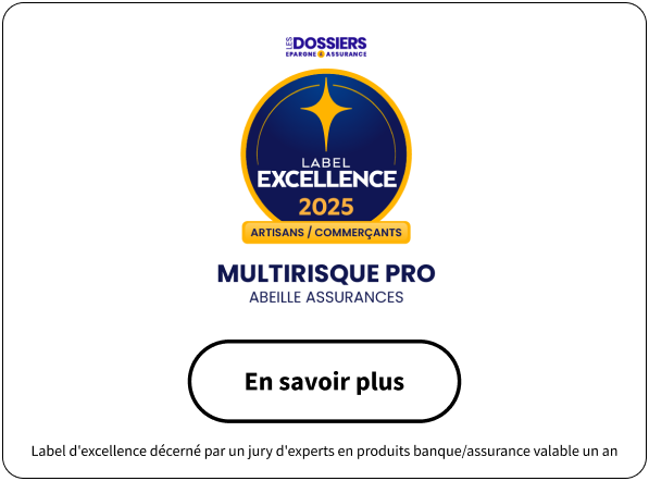 Abeille Multirisque PRO - Label Excellence 2025