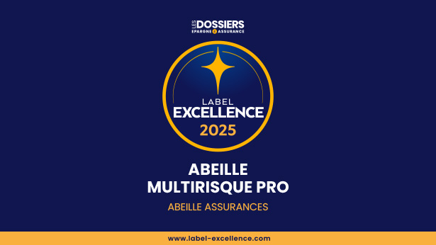 Logo Label Excellence 2025 - Abeille Assurances