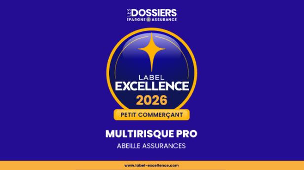 Logo Label Excellence 2026 - Abeille Assurances